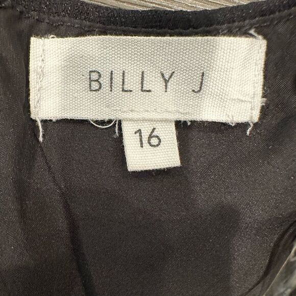 Billy J erin puff sleeve mini dress black - Picture 4 of 4